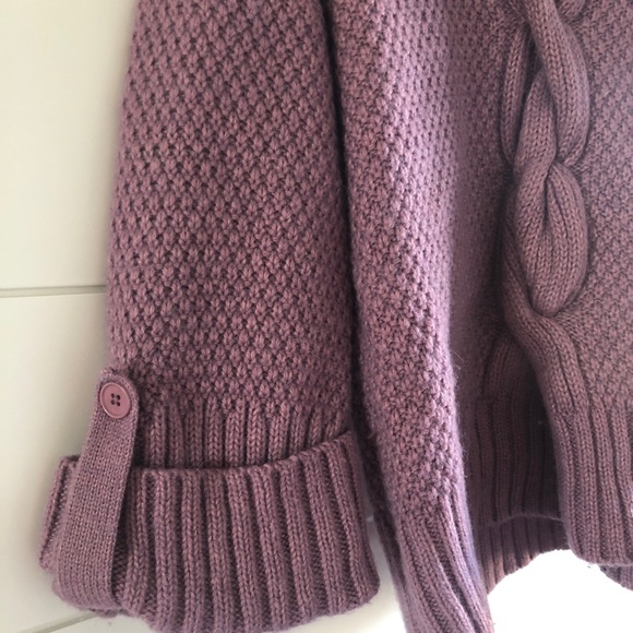 Talbots Violet Cowl Neck Sweater - Picture 2 of 3